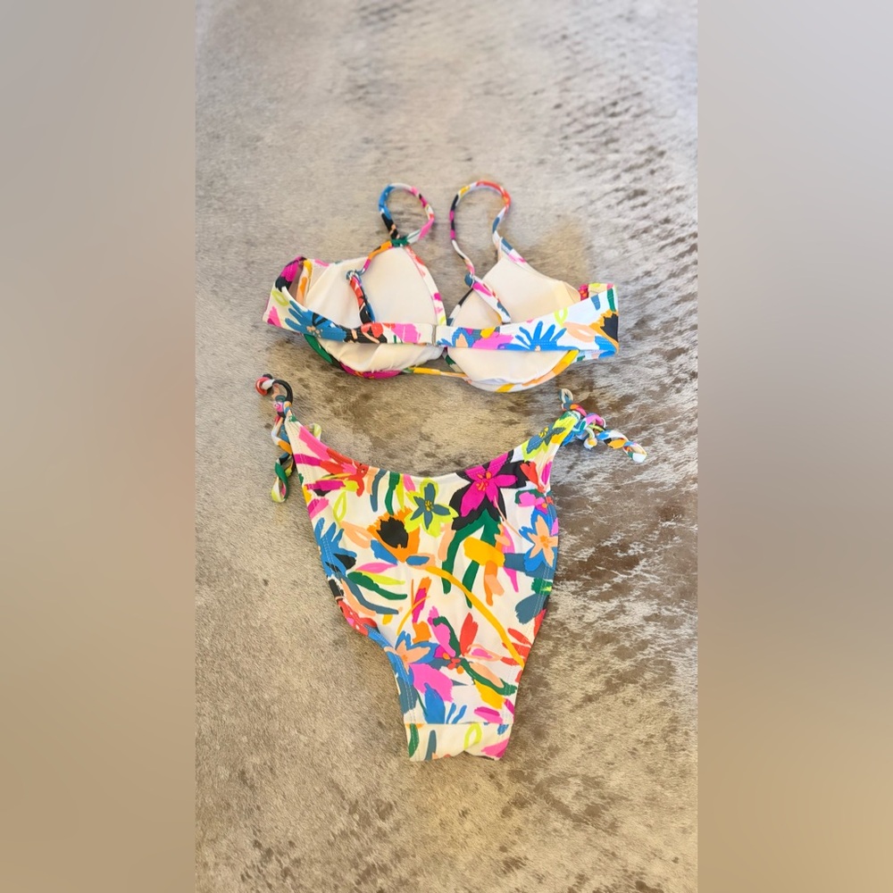 Target Colorful Floral Bikini Set - Picture 2 of 4